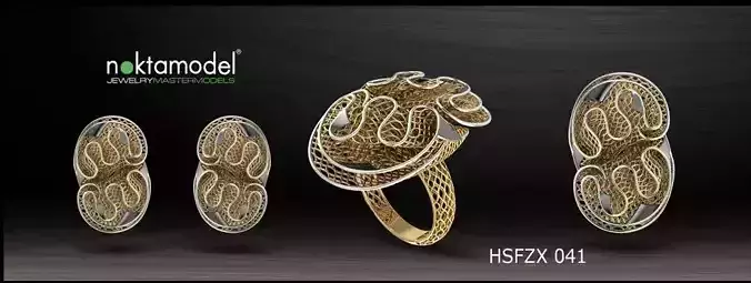 Electro-Fusion Fashion Ring