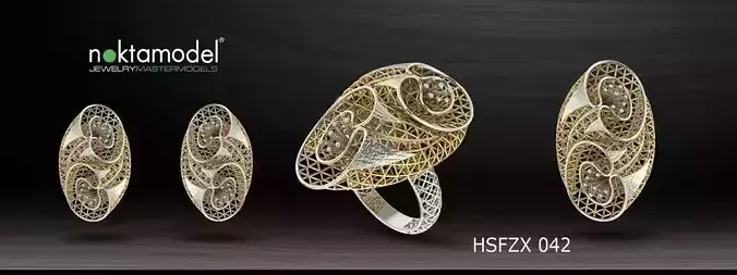 Electro-Fusion Fashion Ring