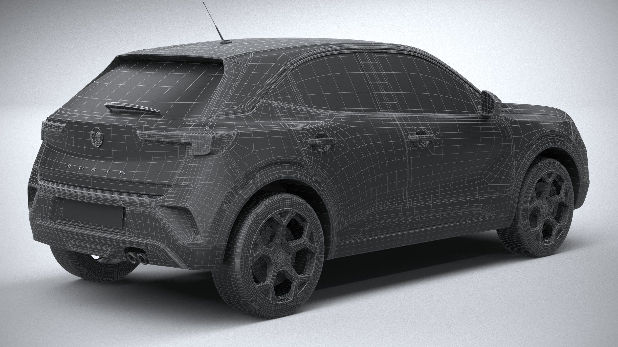 Vauxhall Mokka 2021 3D model_29