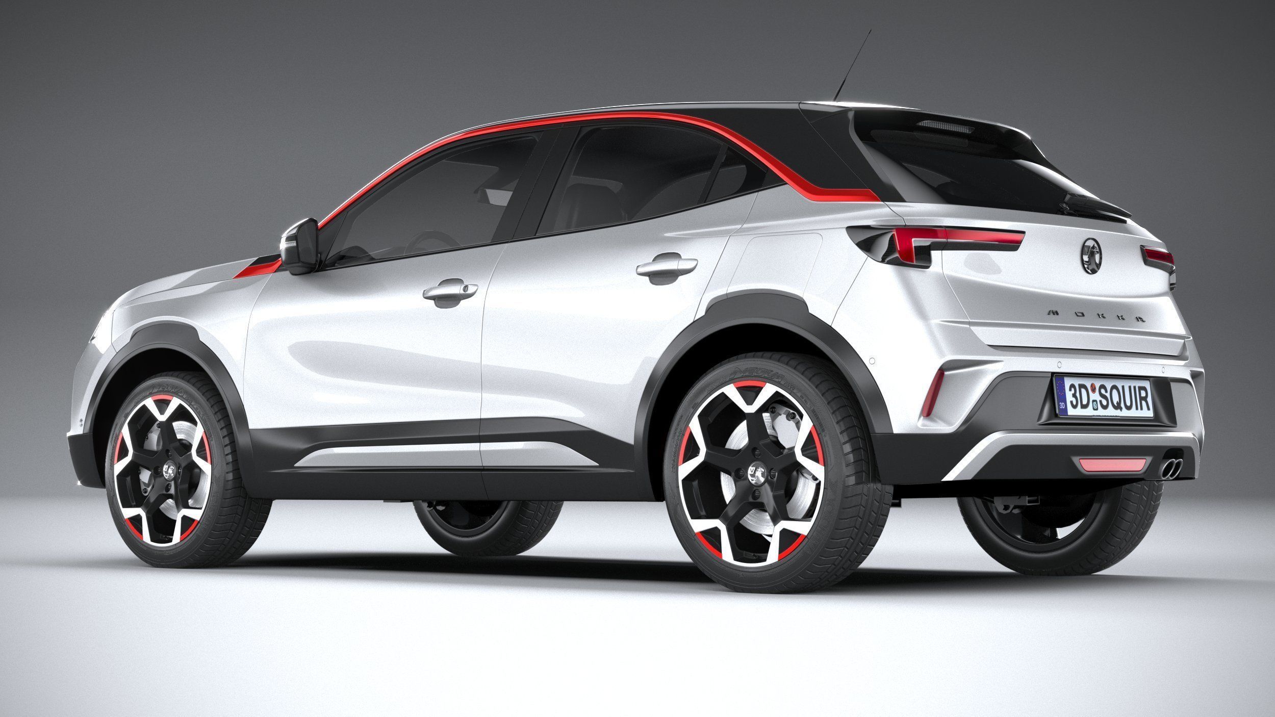 Vauxhall Mokka 2021 3D model_5