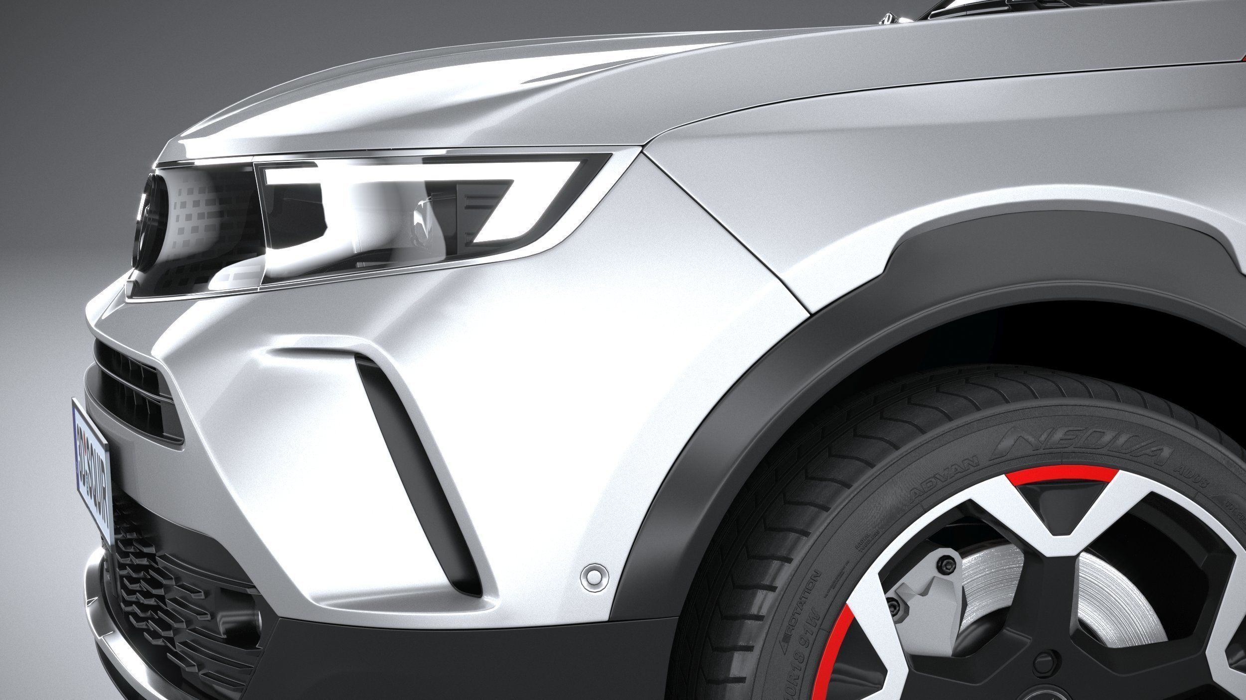 Vauxhall Mokka 2021 3D model_3