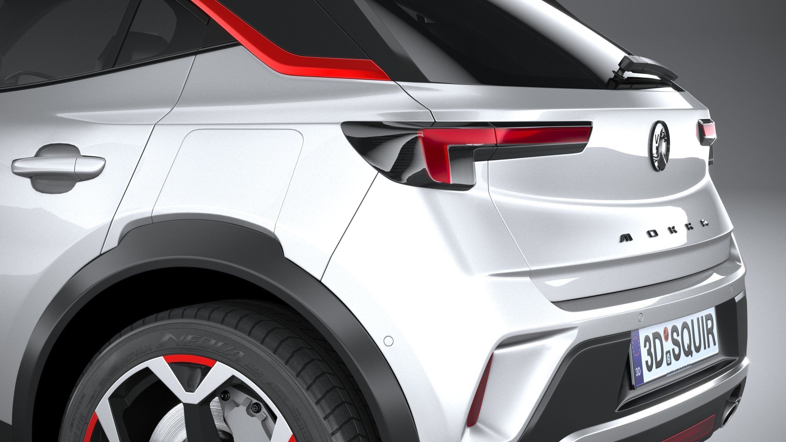 Vauxhall Mokka 2021 3D model_6