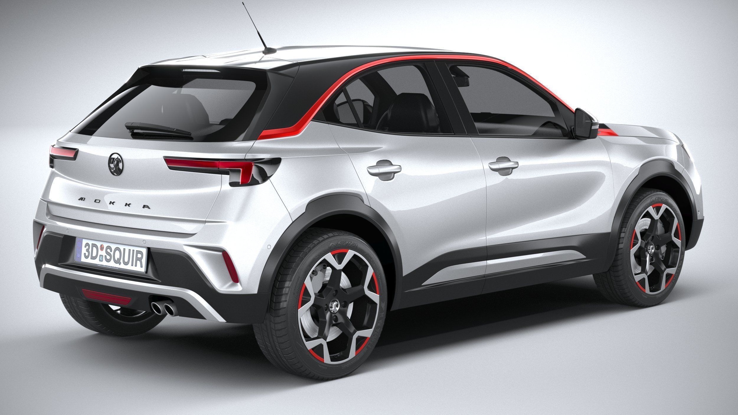 Vauxhall Mokka 2021 3D model_17