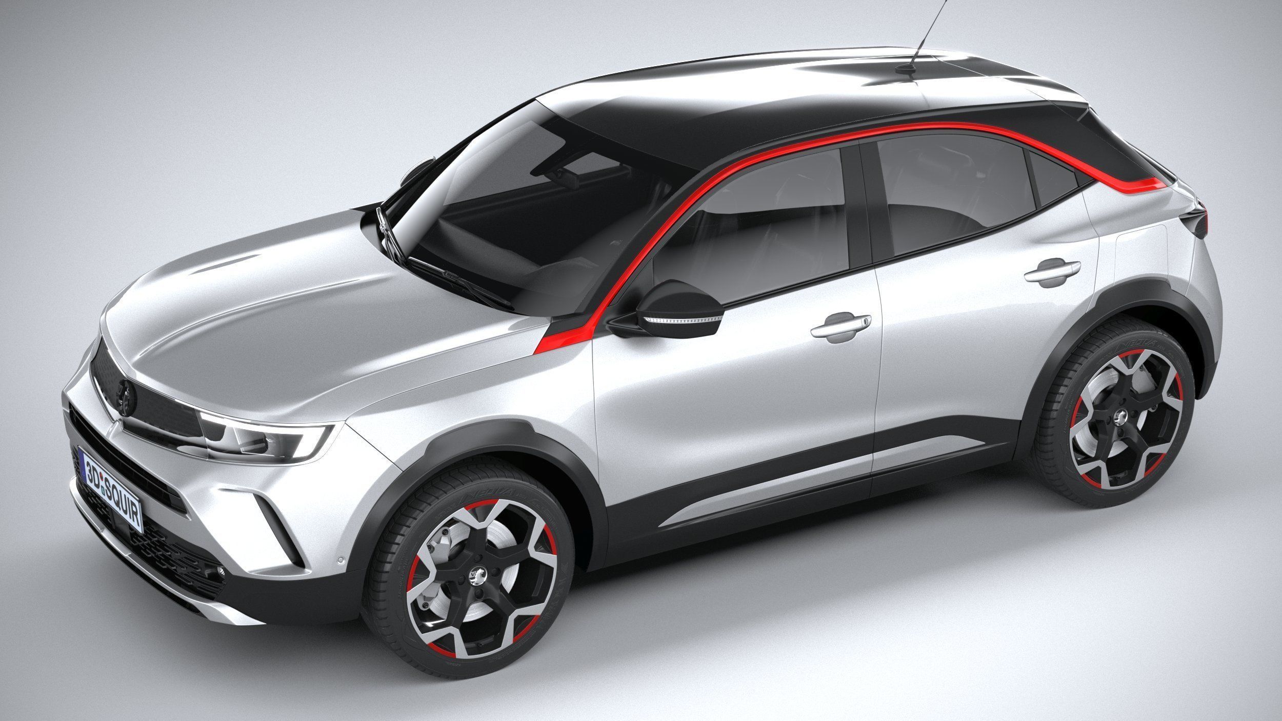 Vauxhall Mokka 2021 3D model_7