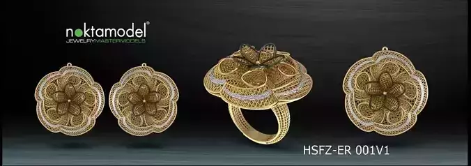 Electro-Fusion Fashion Ring