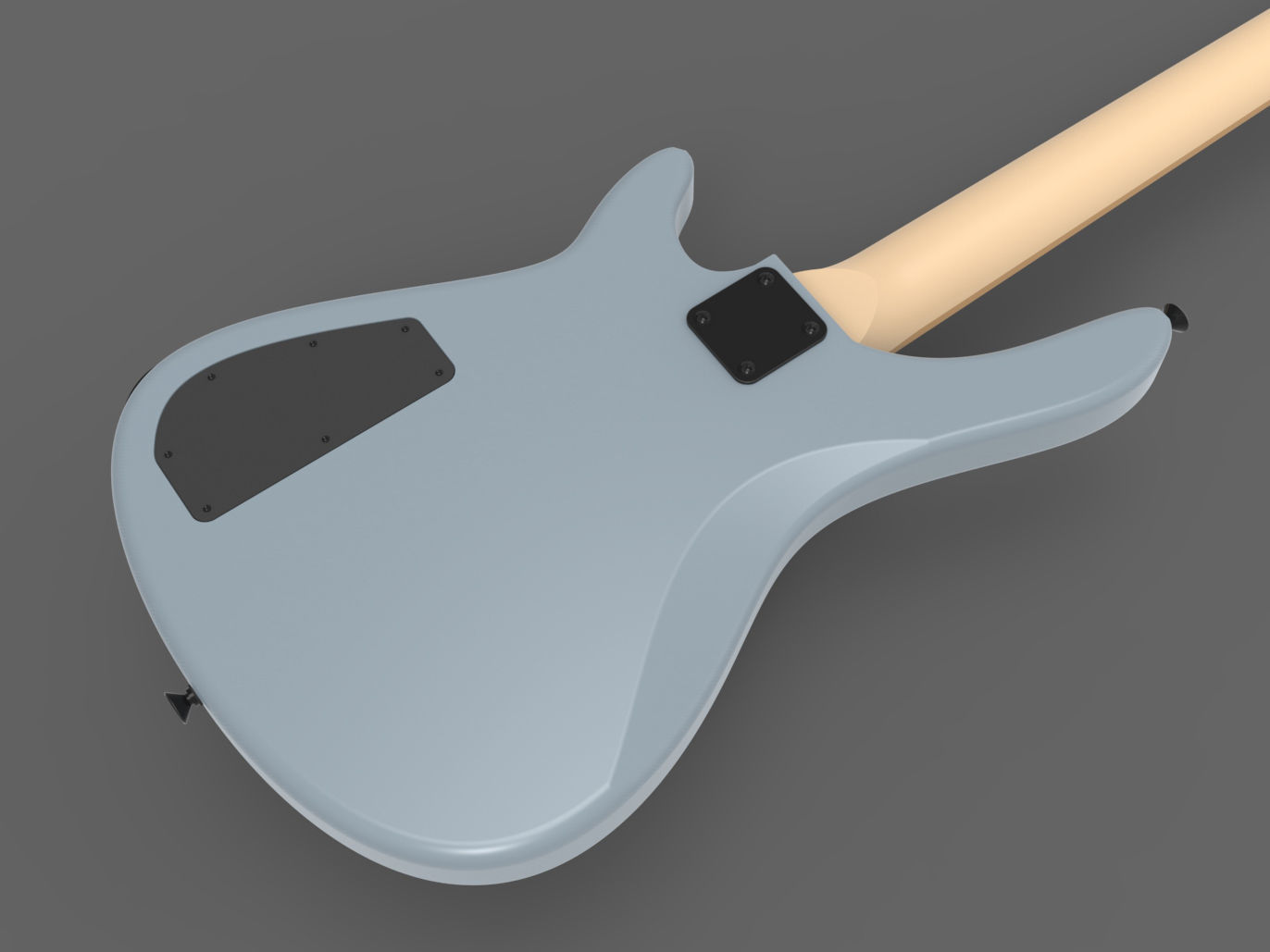 3 Guitars pack 3D model_9