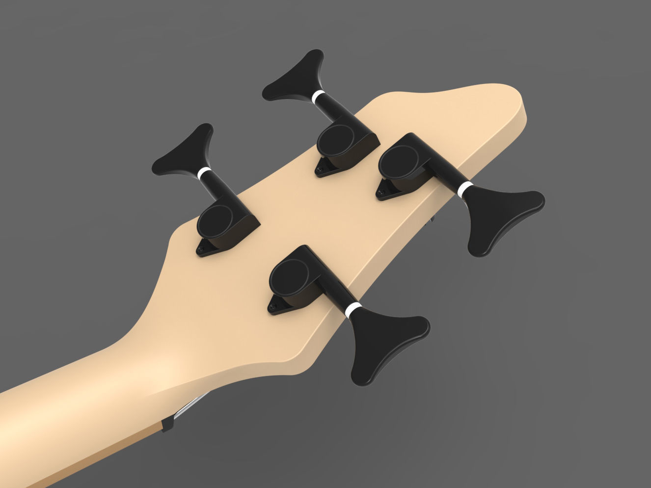 3 Guitars pack 3D model_10