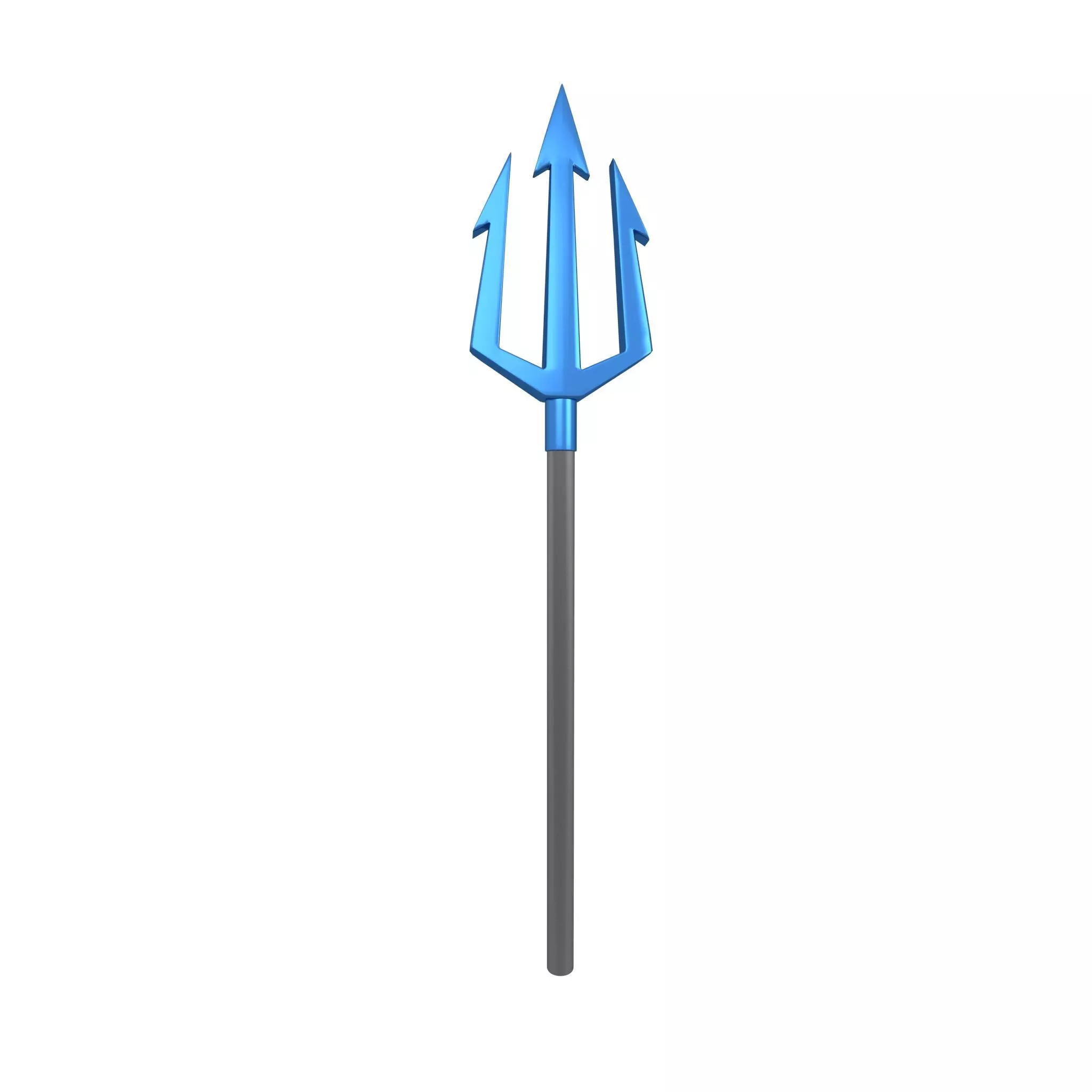 Devil Trident v1 007 Low-poly 3D model_0