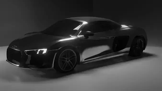 Audi R8 Spyder 2017 3D model