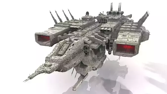 CDF Goliath Dreadnought 3D model