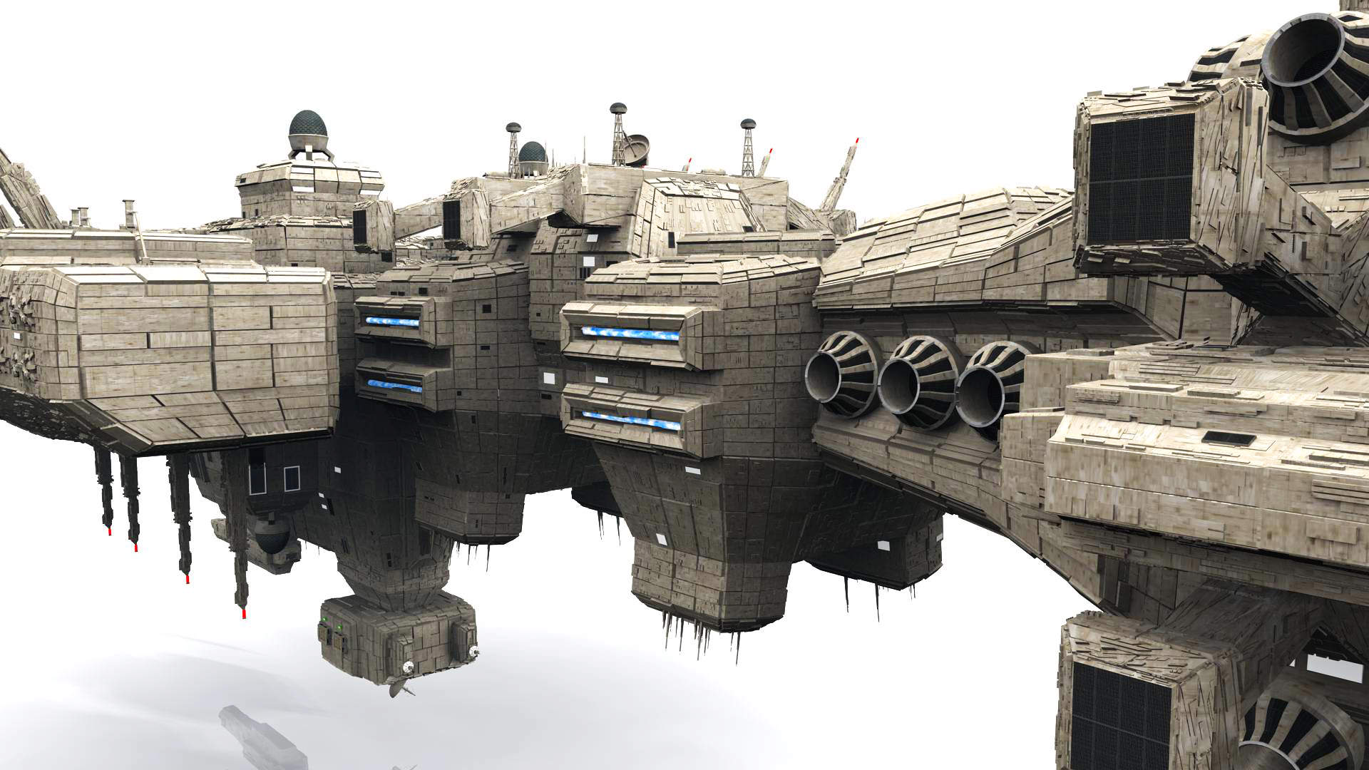 CDF Goliath Dreadnought 3D model_3