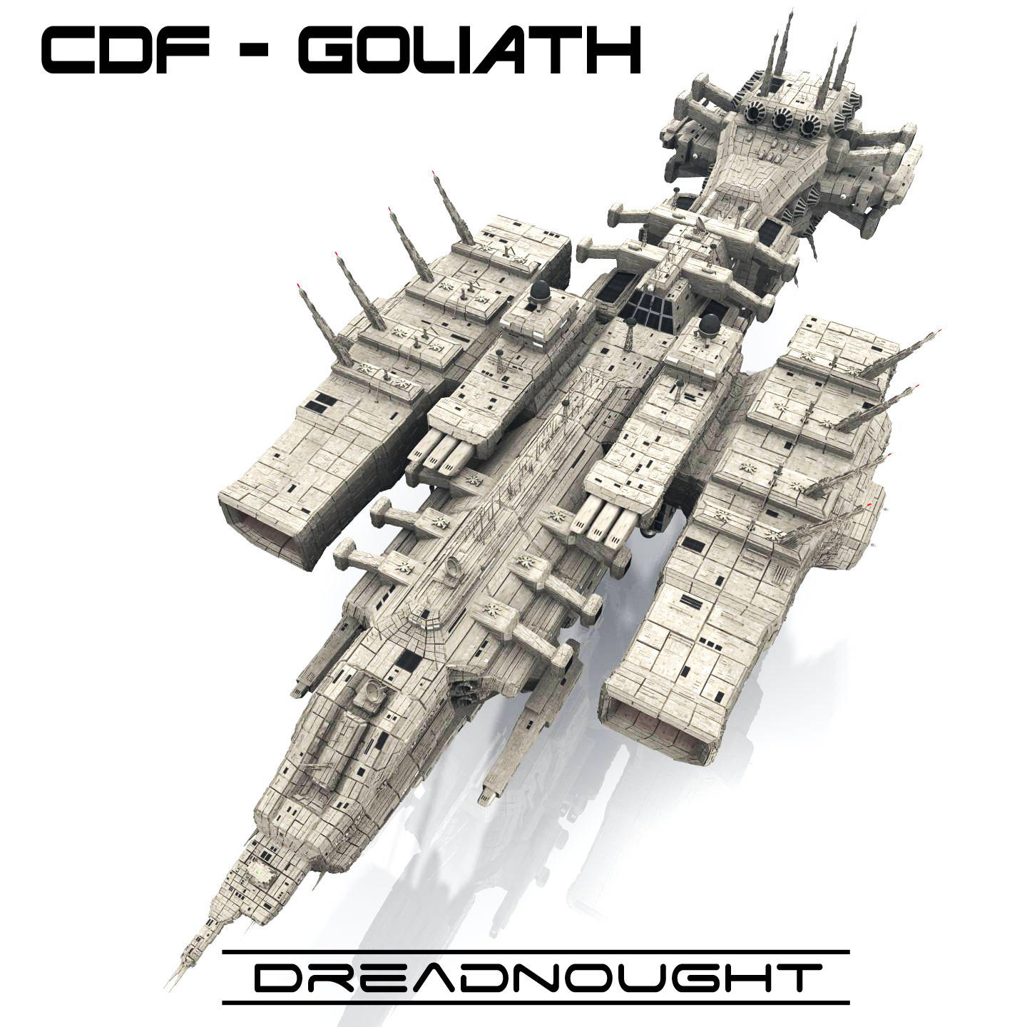 CDF Goliath Dreadnought 3D model_9