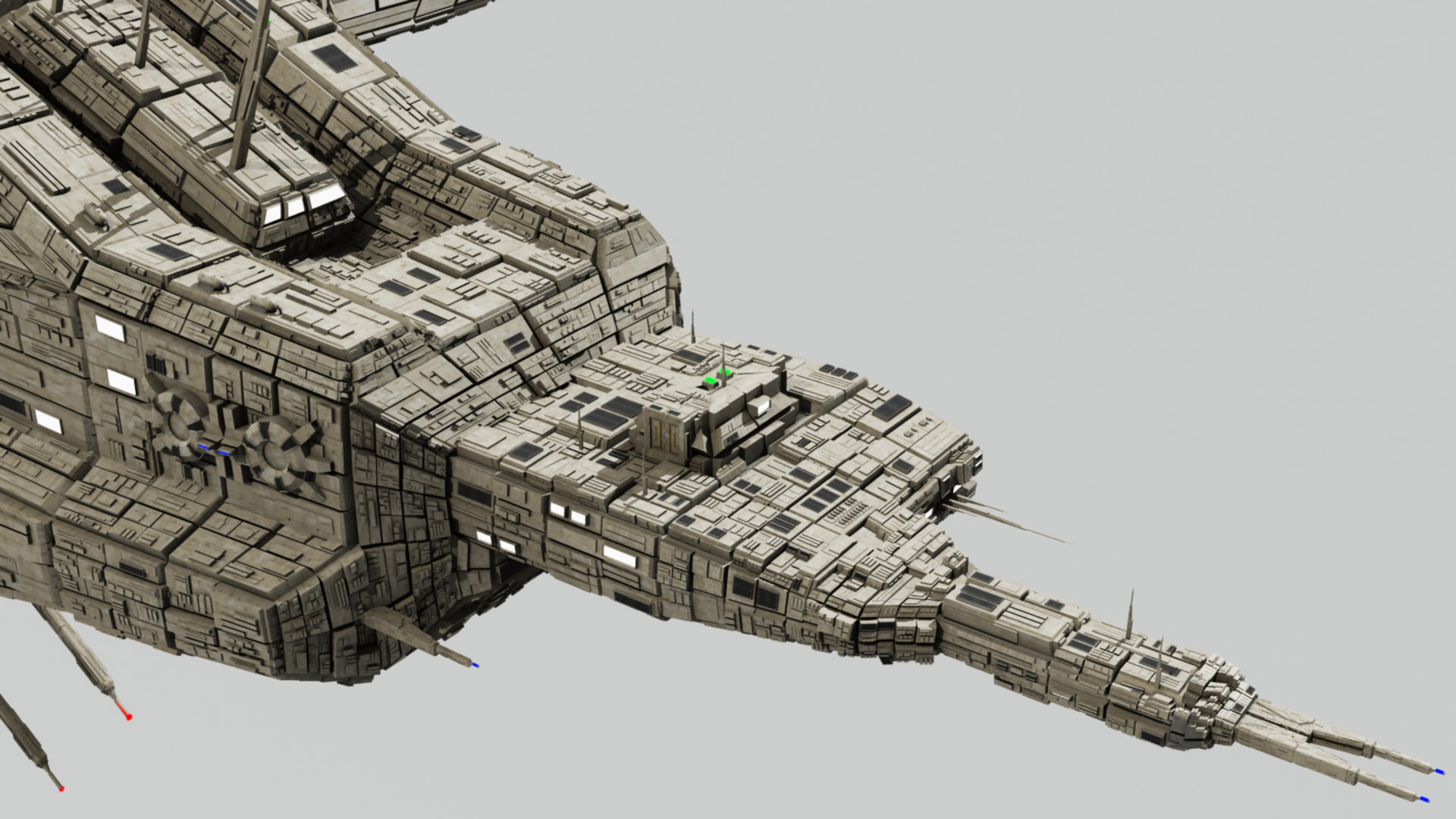 CDF Goliath Dreadnought 3D model_1