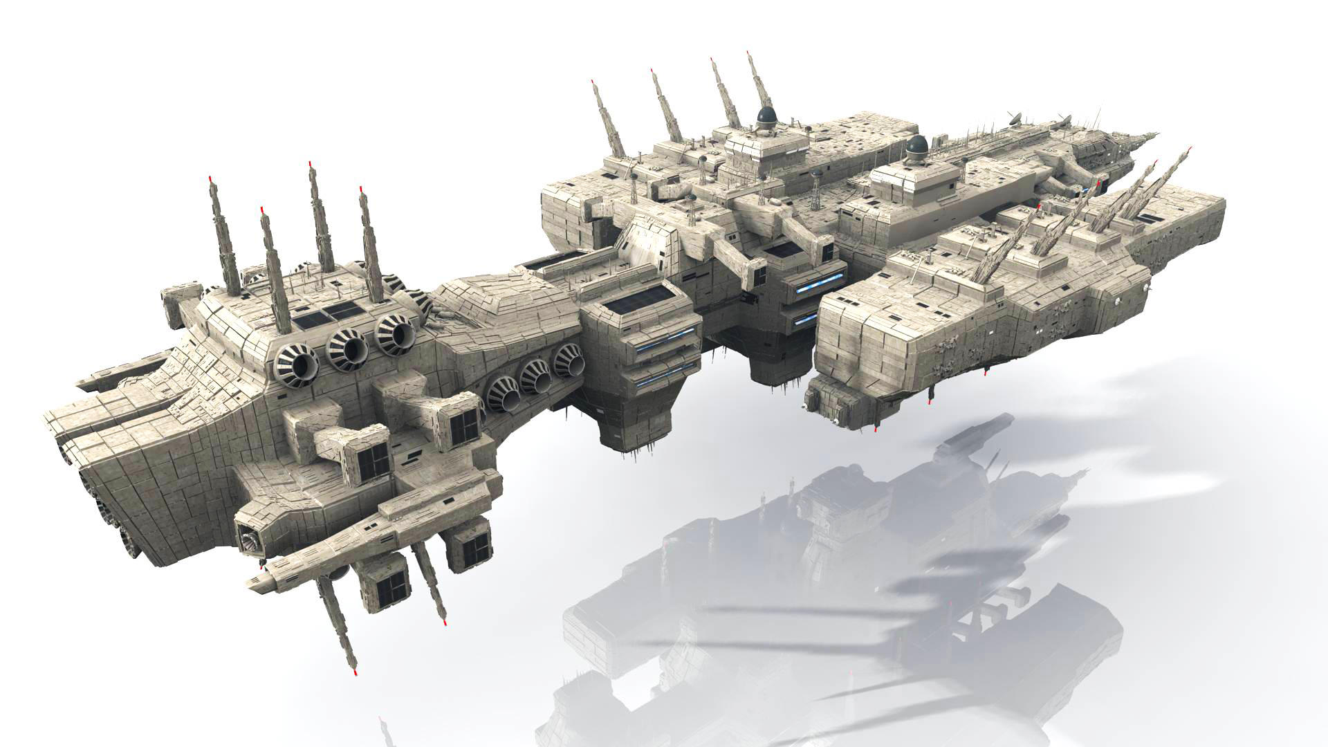 CDF Goliath Dreadnought 3D model_10