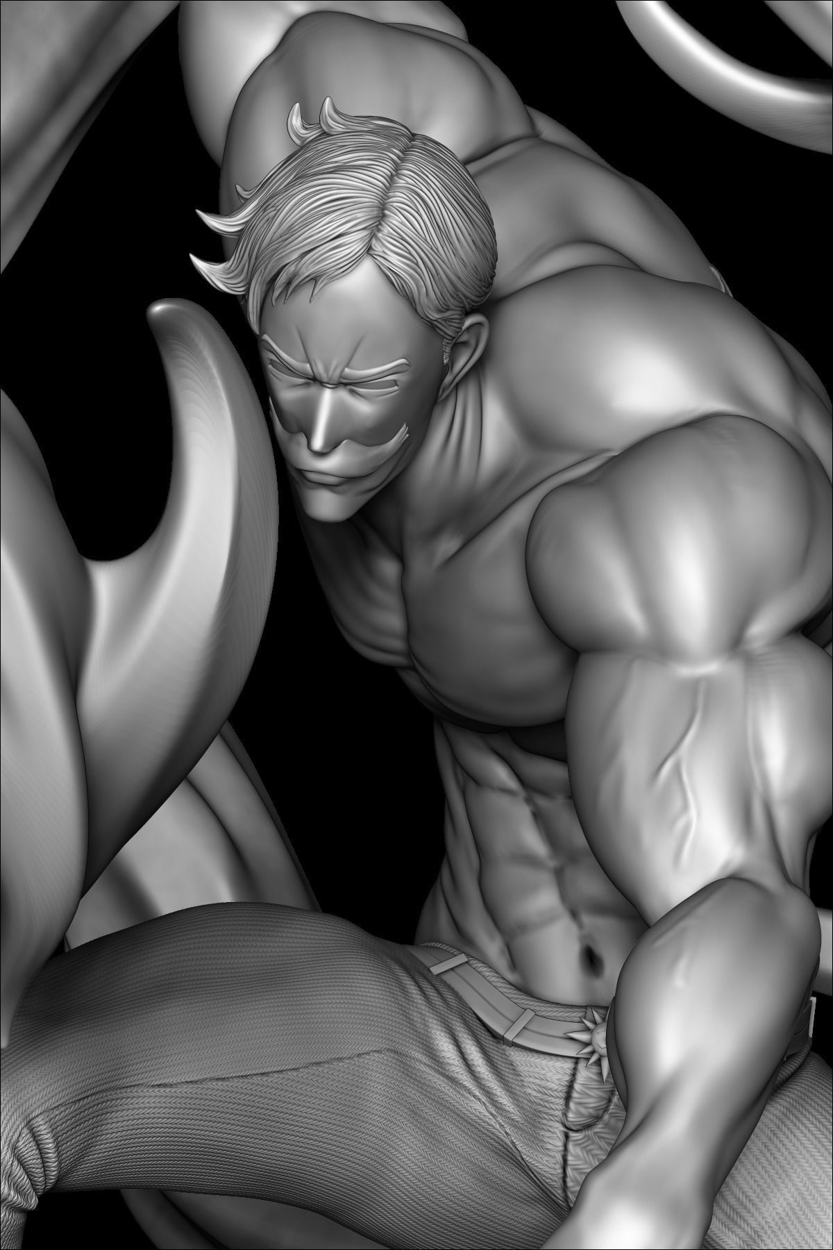 Escanor - Nanatsu no Taizai - Fan model 3D print model_7