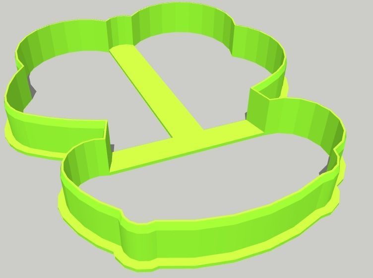 Frog Cookie Cutter 3D print model_4
