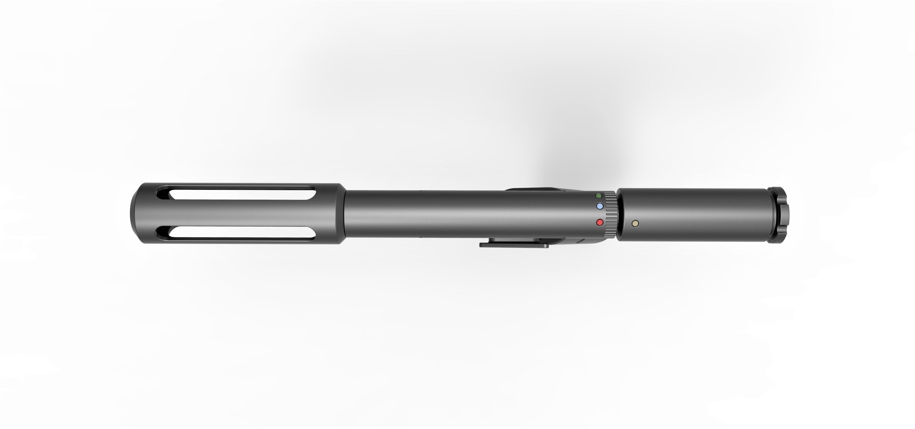 Flame pistol from the movie Logans Run 1976 3D model_8