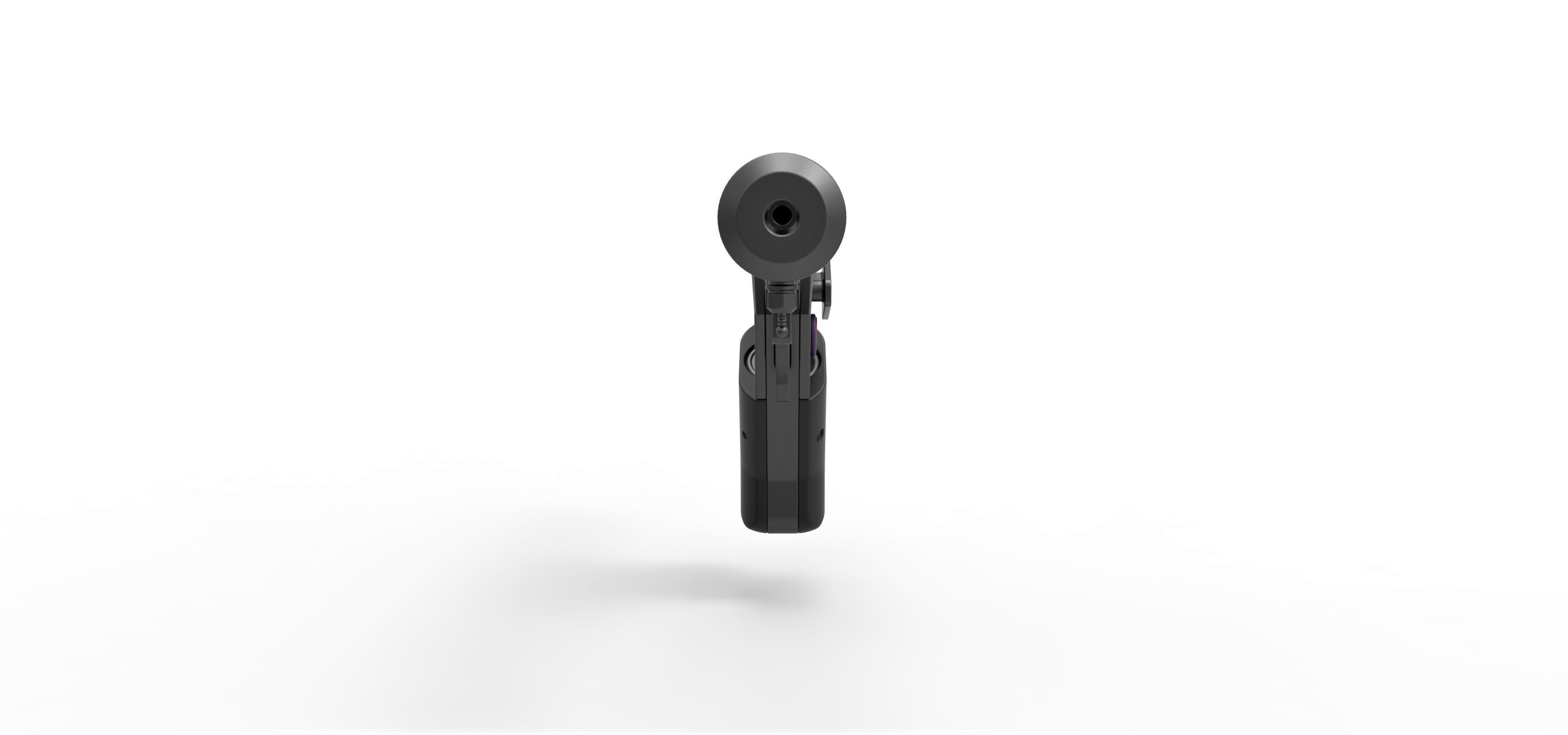 Flame pistol from the movie Logans Run 1976 3D model_5