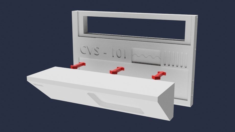 Set4 - Macross SDF1 Prometheus Hangar elevator-right Flight Deck 3D print model_13