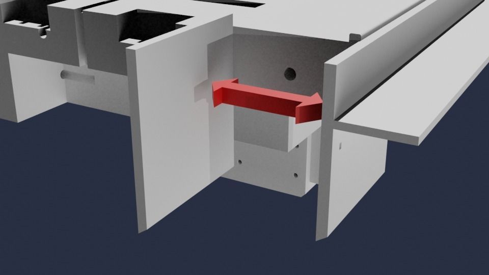Set4 - Macross SDF1 Prometheus Hangar elevator-right Flight Deck 3D print model_22