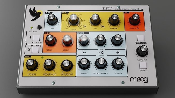 Moog Sirin 3D model