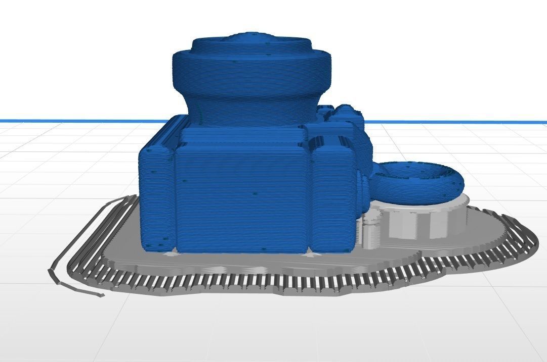 Toon Camera Keychain - Printer Ready 3D print model_17