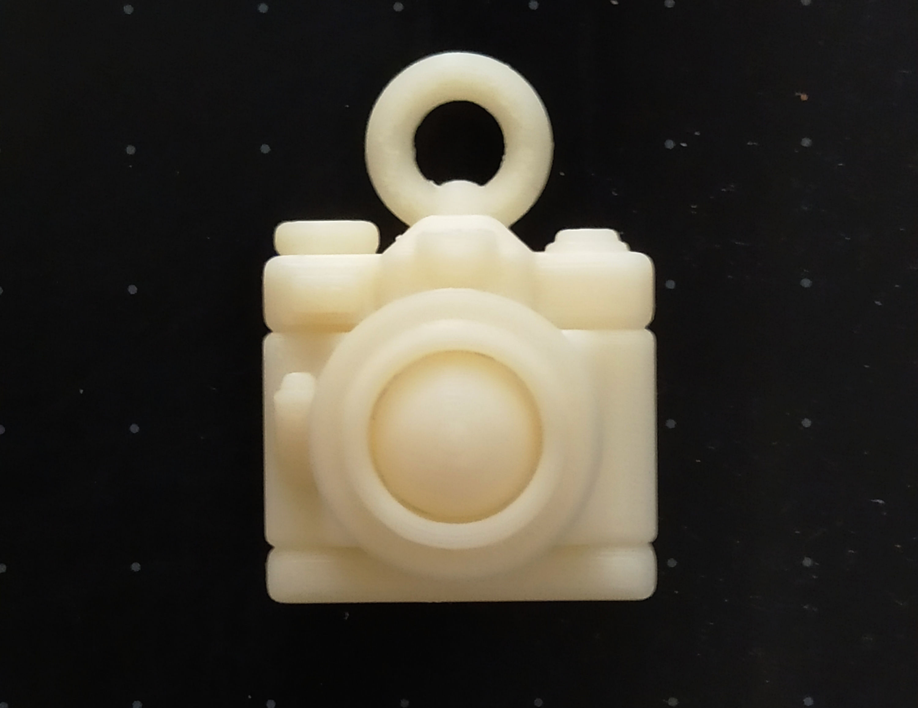Toon Camera Keychain - Printer Ready 3D print model_6