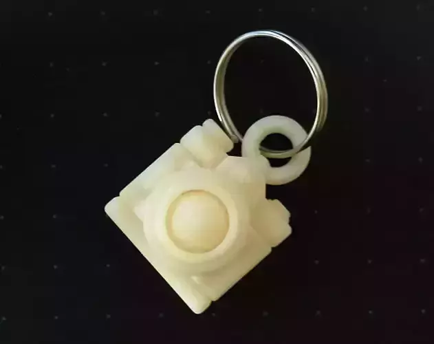 Toon Camera Keychain - Printer Ready 3D print model