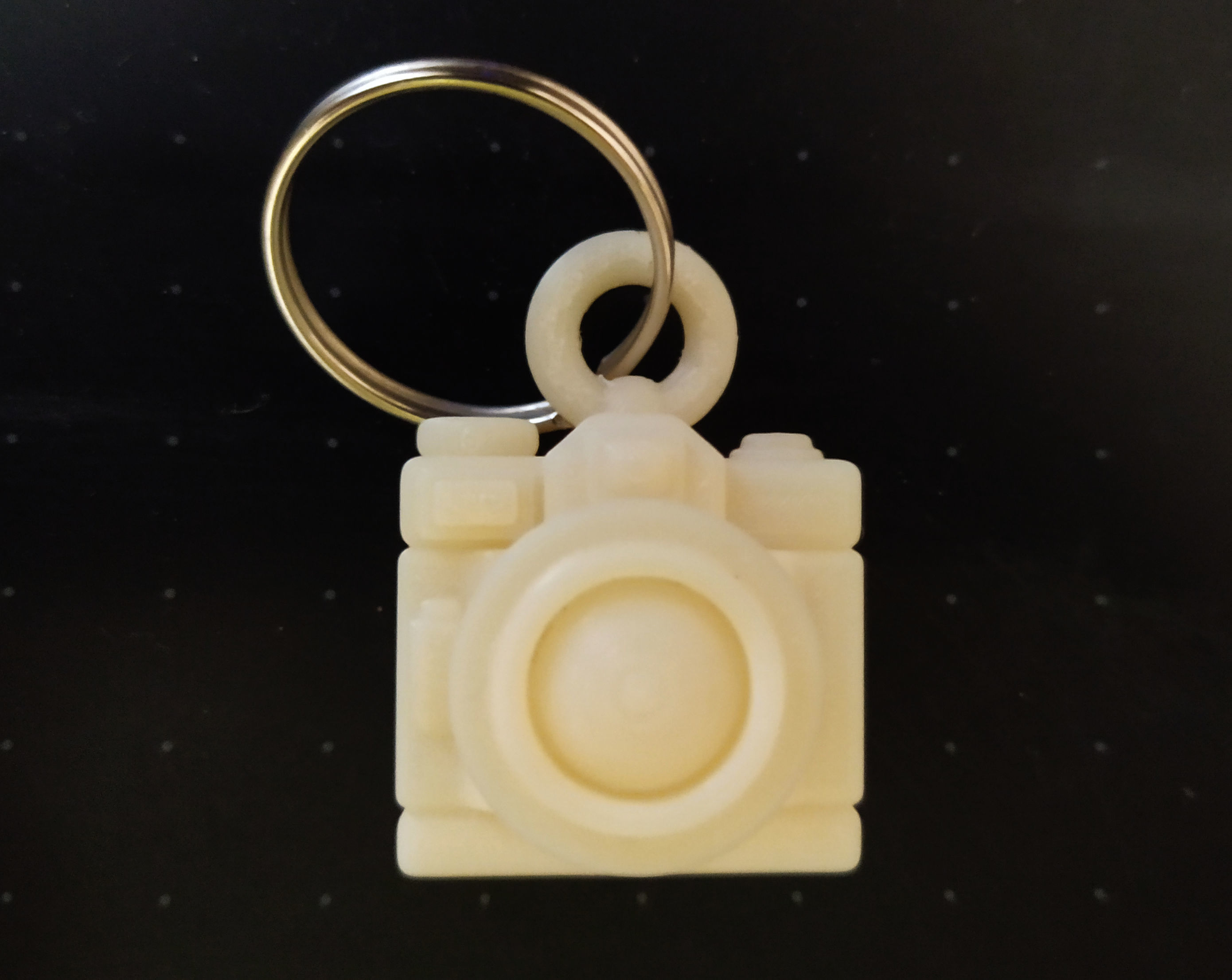 Toon Camera Keychain - Printer Ready 3D print model_8