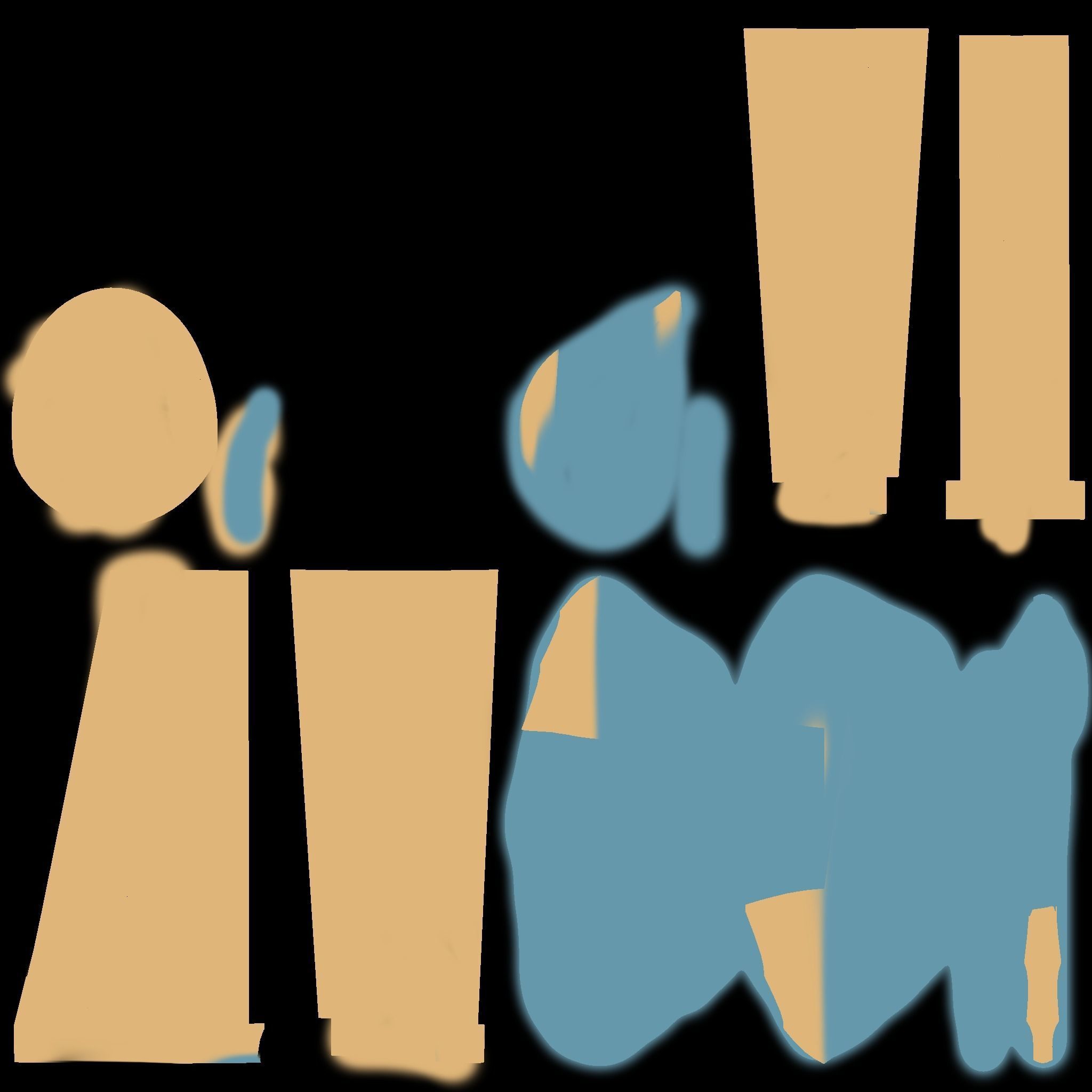 Ansat 2RC Russian RECONNAISSANCE Helicopter - Low-poly 3D model_12