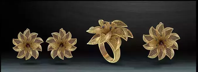 Sharp Paper Electro-Fusion Fashion Ring