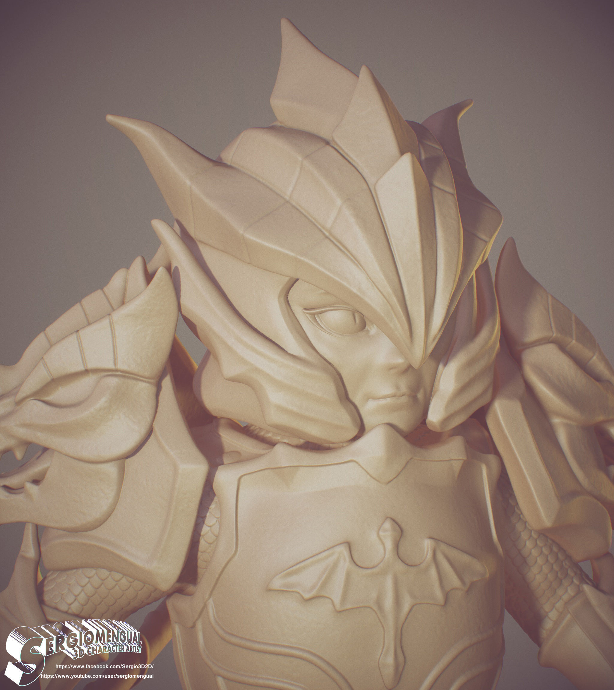 Laika Dragon Fire Knigth from Summoner Wars 3D printable figure 3D print model_12