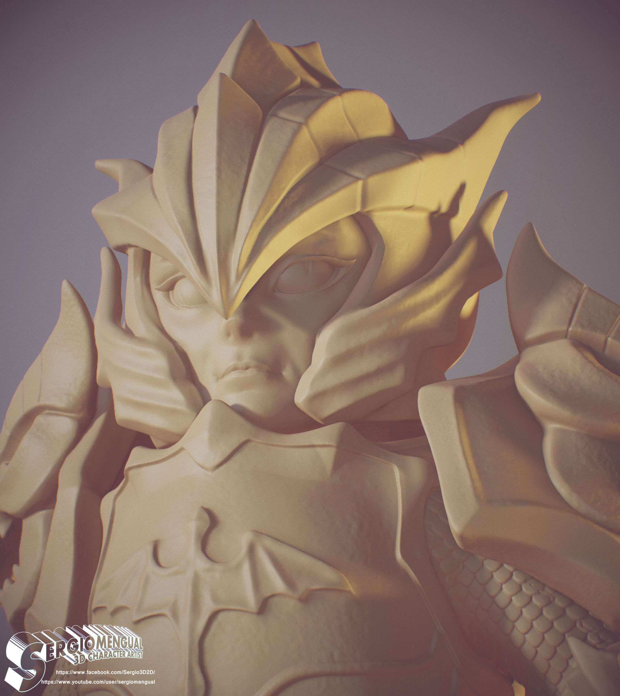 Laika Dragon Fire Knigth from Summoner Wars 3D printable figure 3D print model_13