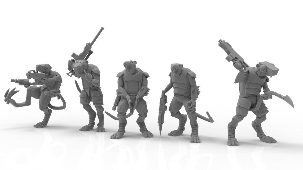 Cheese Stealer Cult - Cult Jesters 3D print model_1