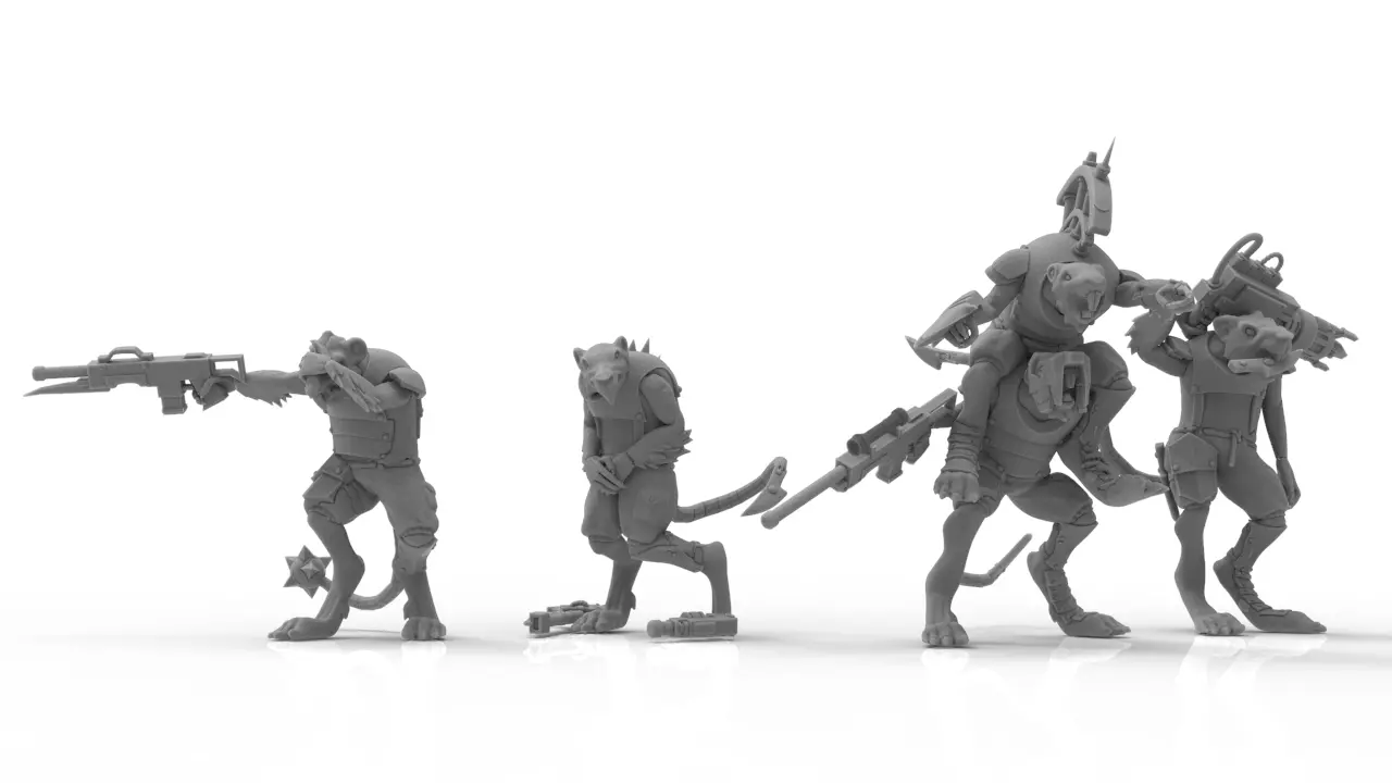 Cheese Stealer Cult - Cult Jesters 3D print model_0