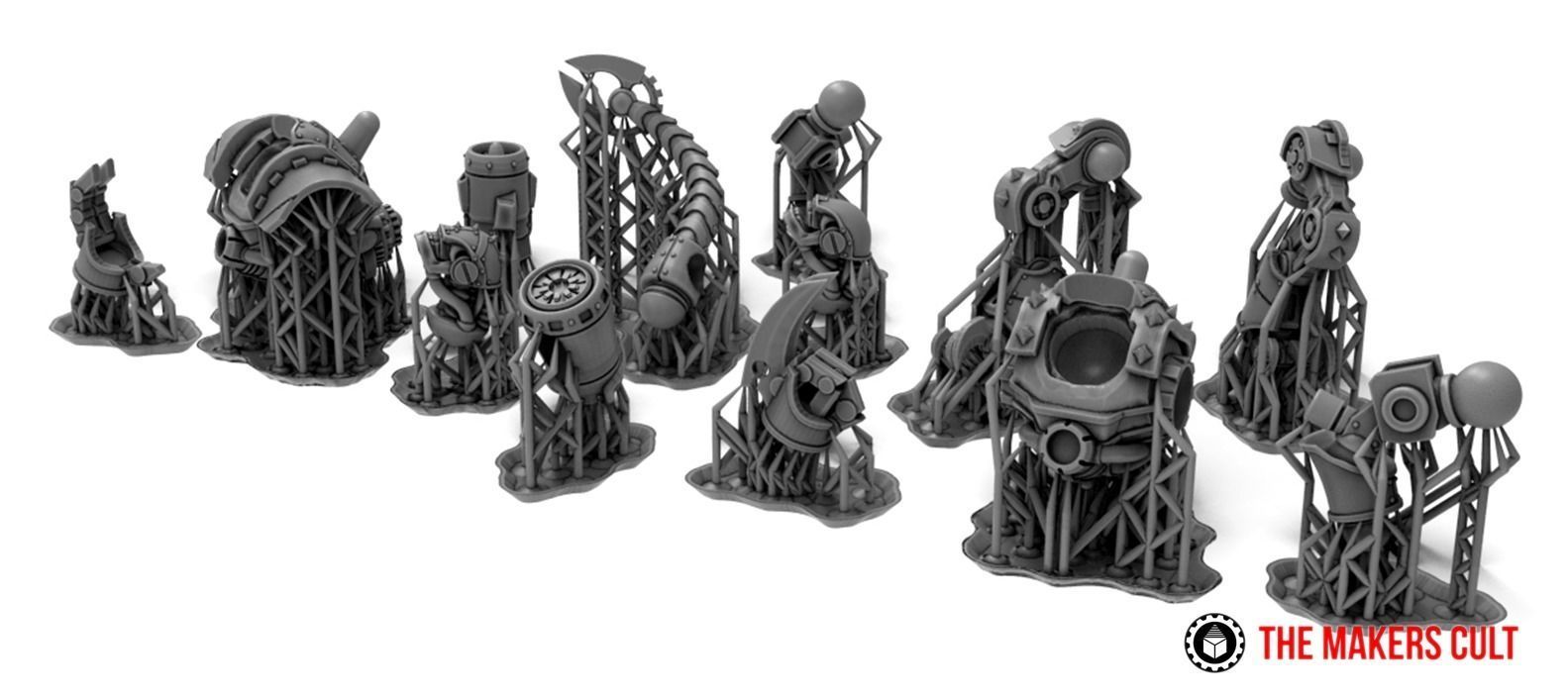 Dark Techno Velocirax Battle Thralls 3D print model_5
