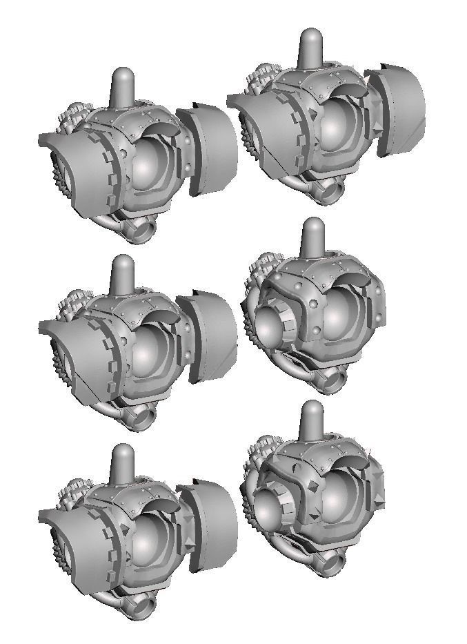 Dark Techno Velocirax Battle Thralls 3D print model_6
