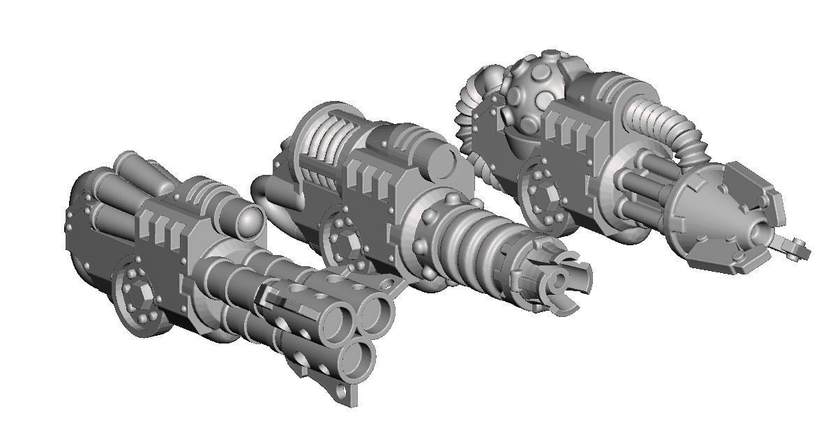 Dark Techno Velocirax Battle Thralls 3D print model_12