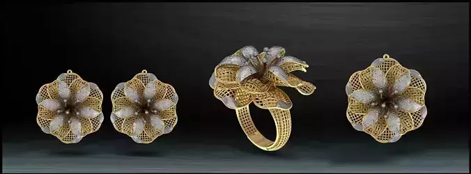 Elegant Ring Electro-Fusion Fashion Ring