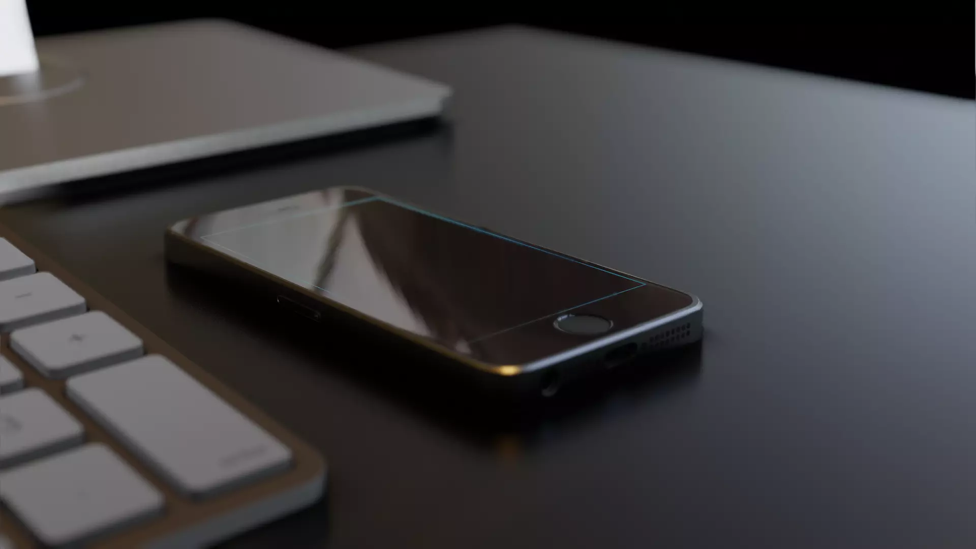 iPhone 5S Free 3D model_0