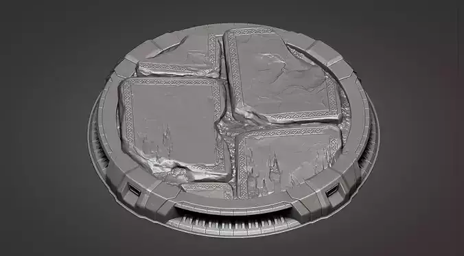 Pedestal for characters 04 - 05