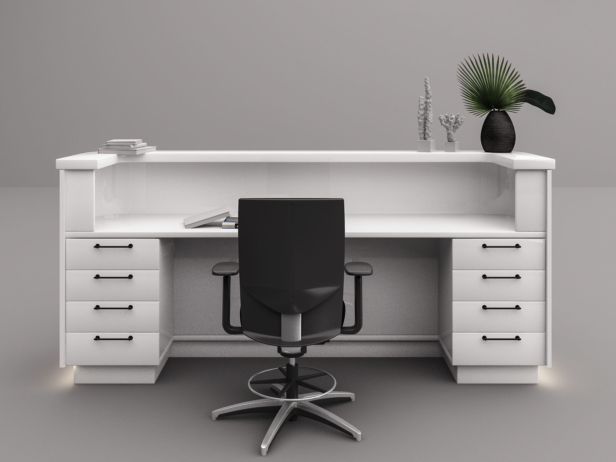 front desk 3D model_1
