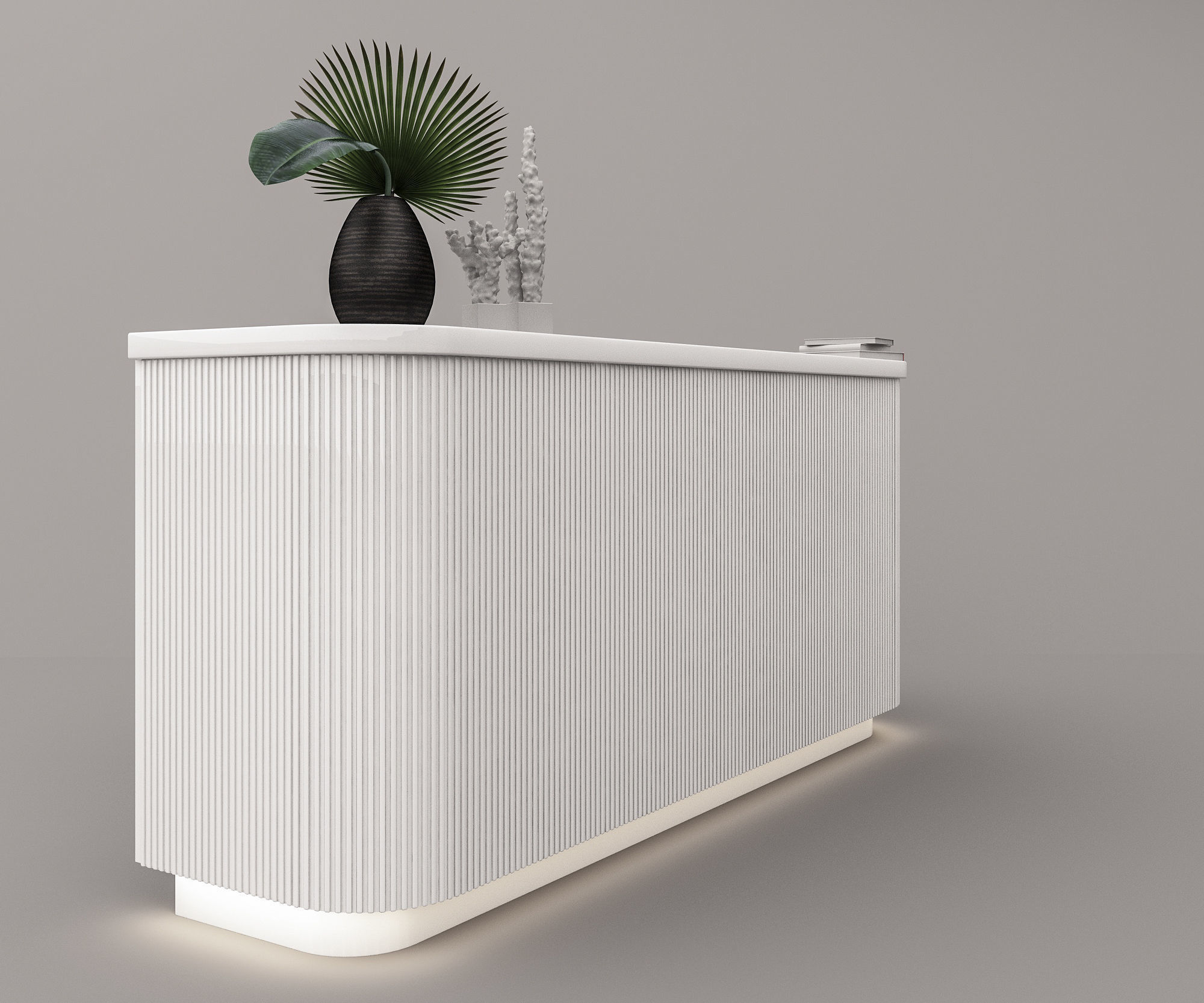 front desk 3D model_2