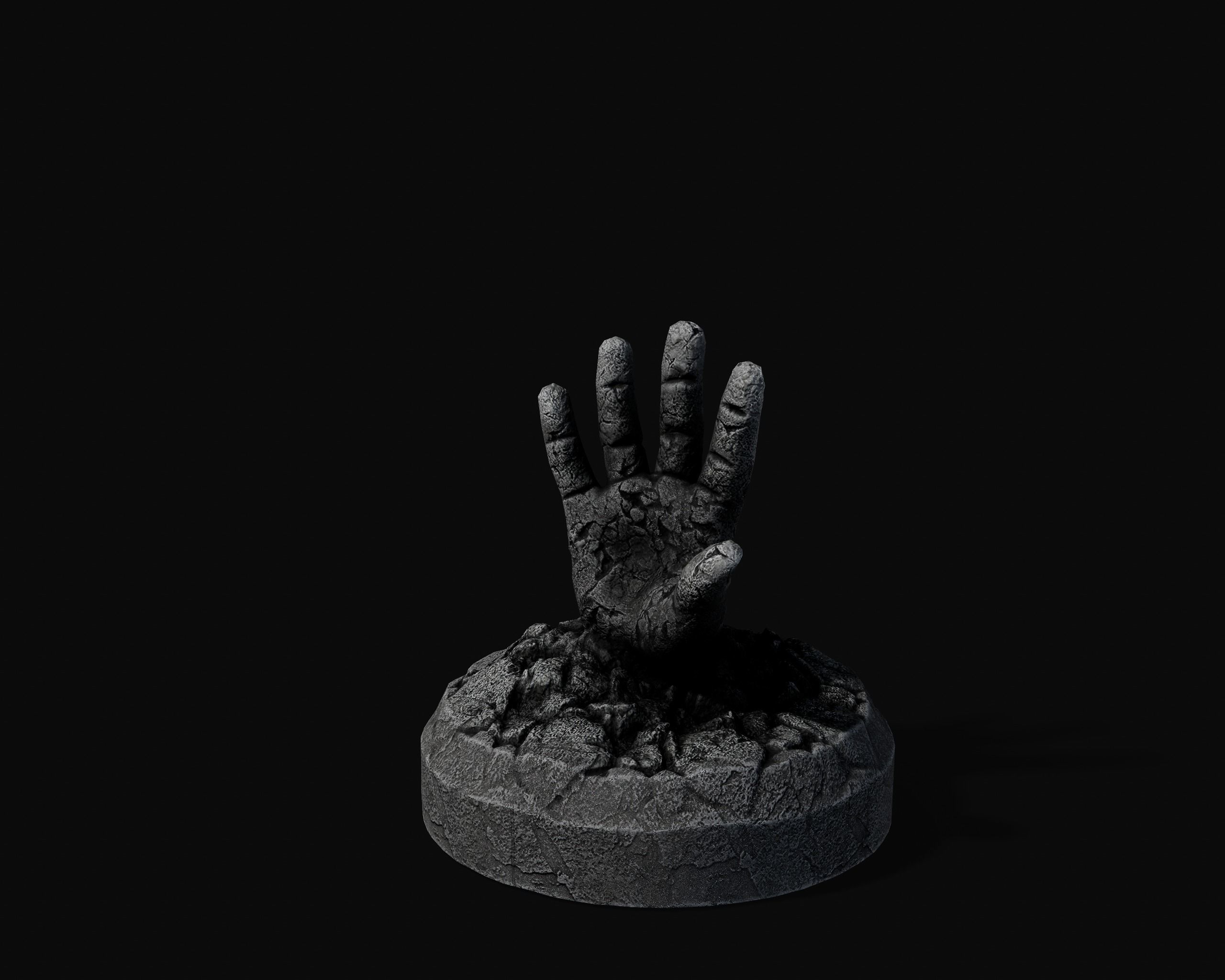 Fantasy Monuments Low-poly 3D model_4