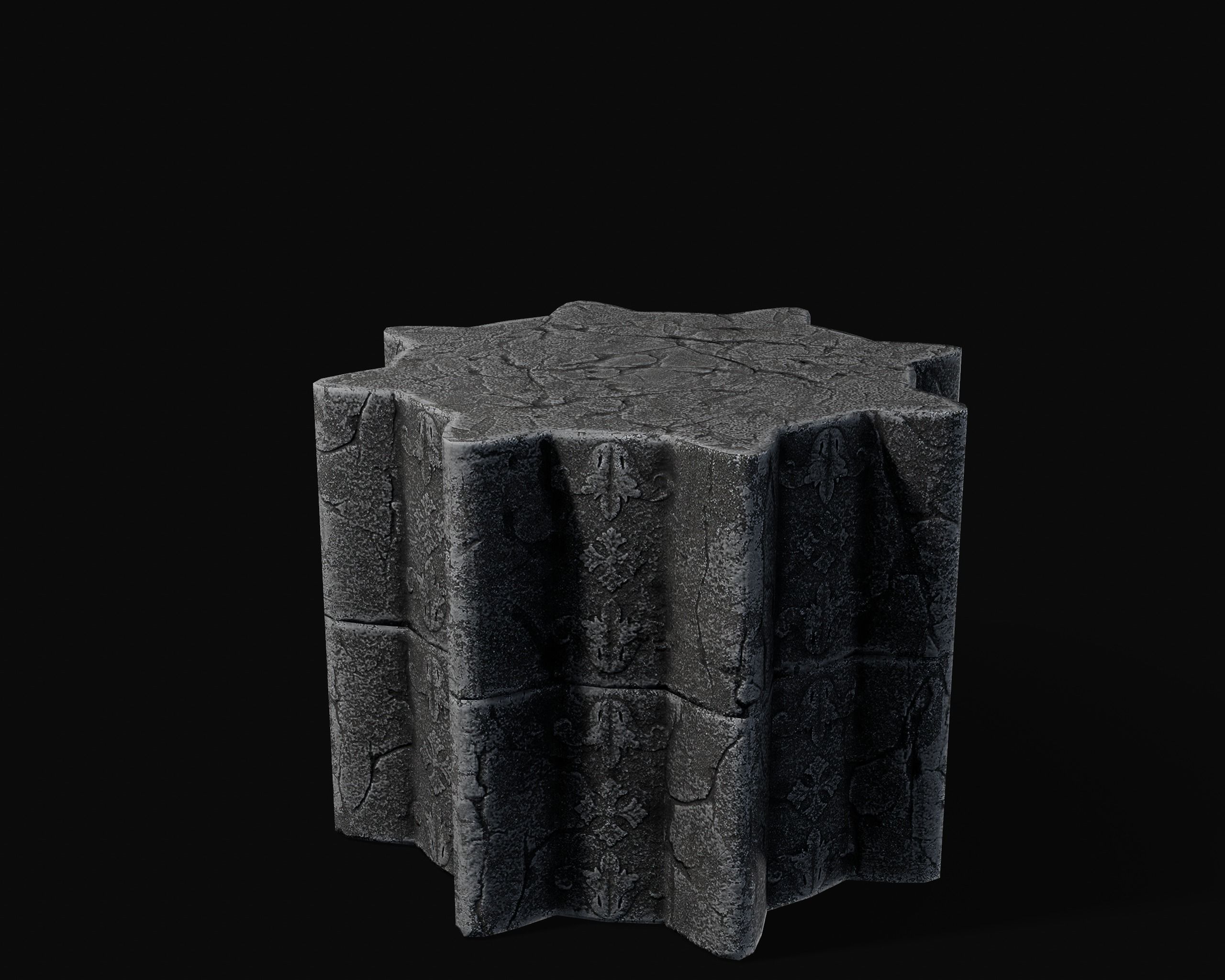 Fantasy Monuments Low-poly 3D model_8