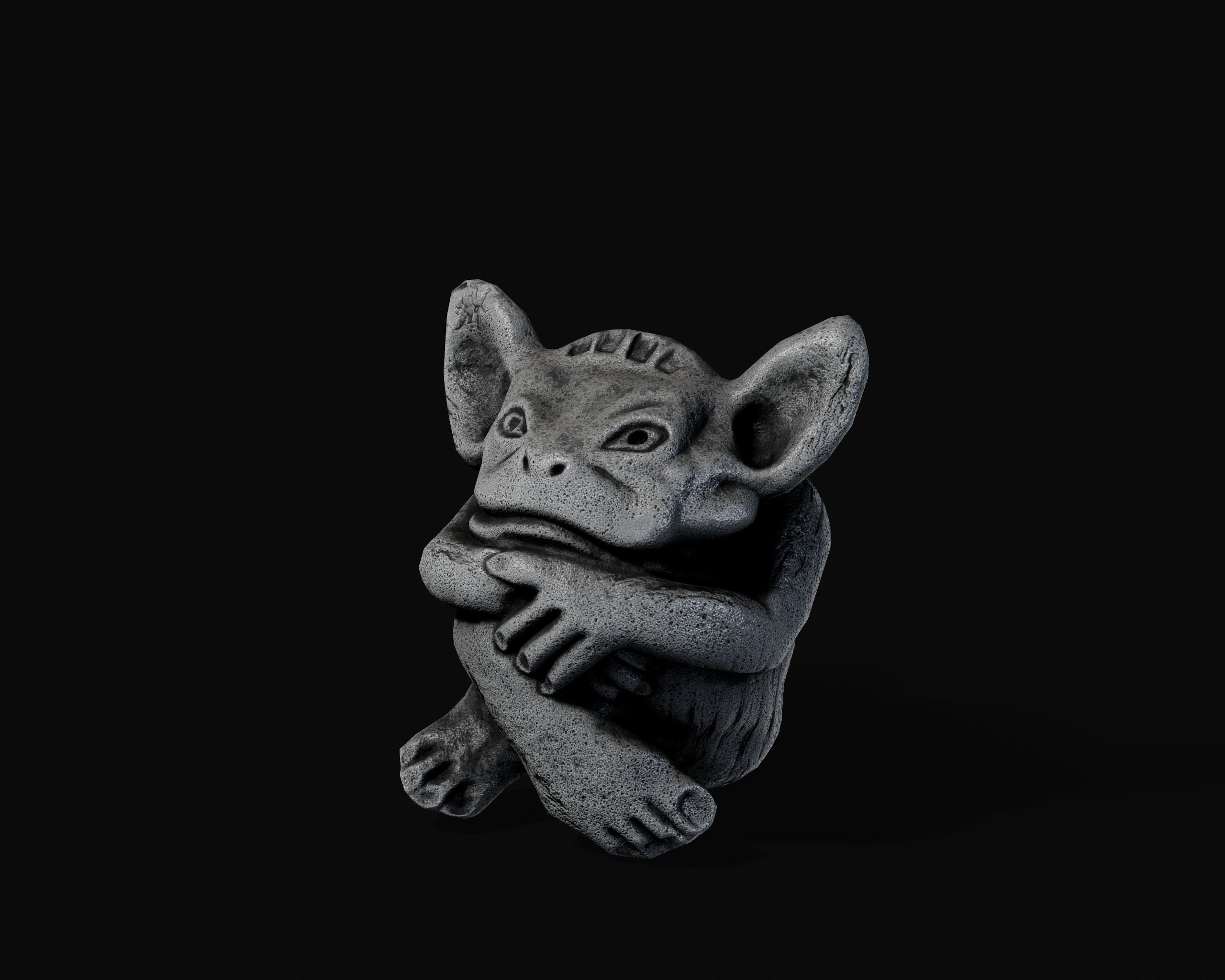 Fantasy Monuments Low-poly 3D model_3