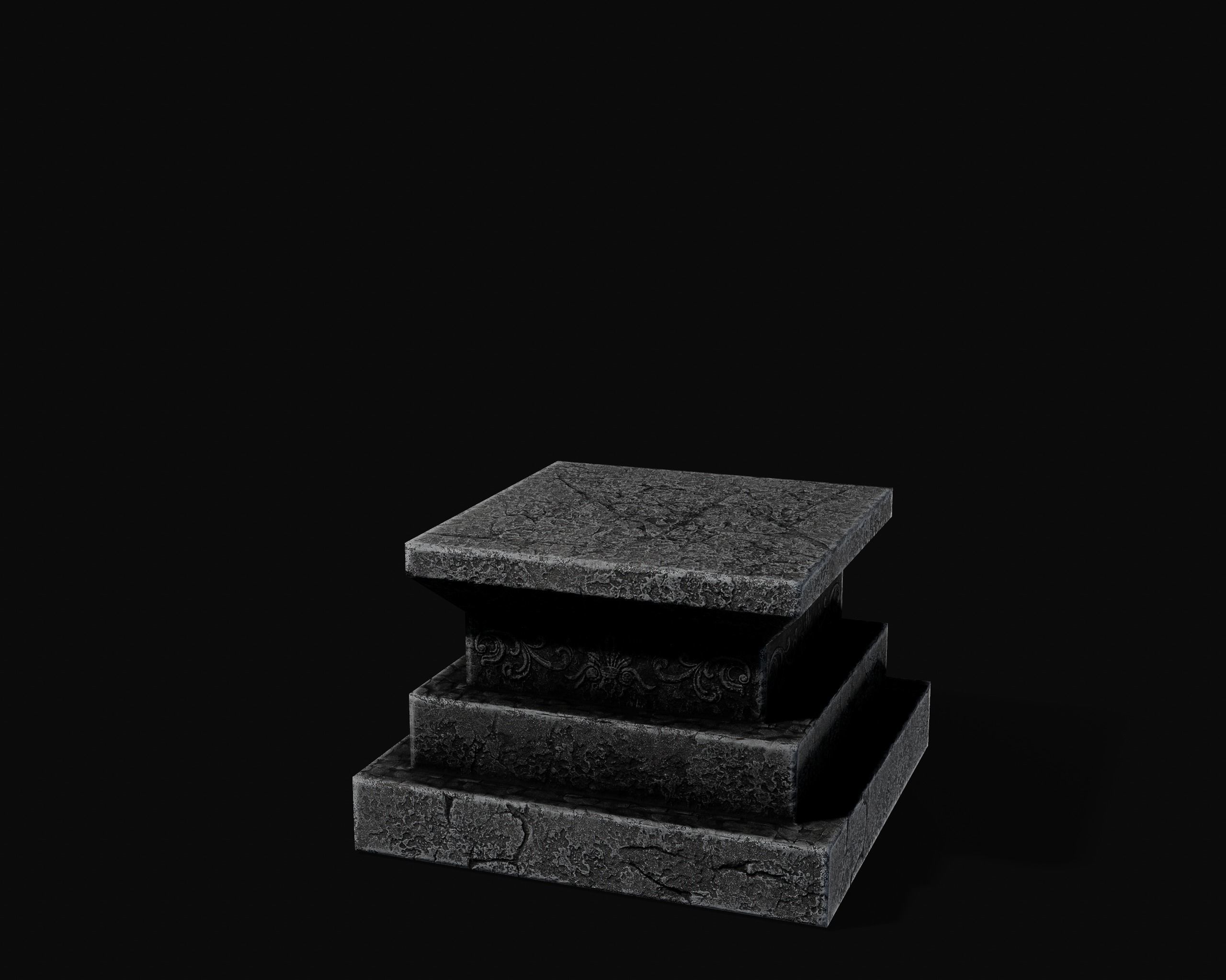 Fantasy Monuments Low-poly 3D model_9