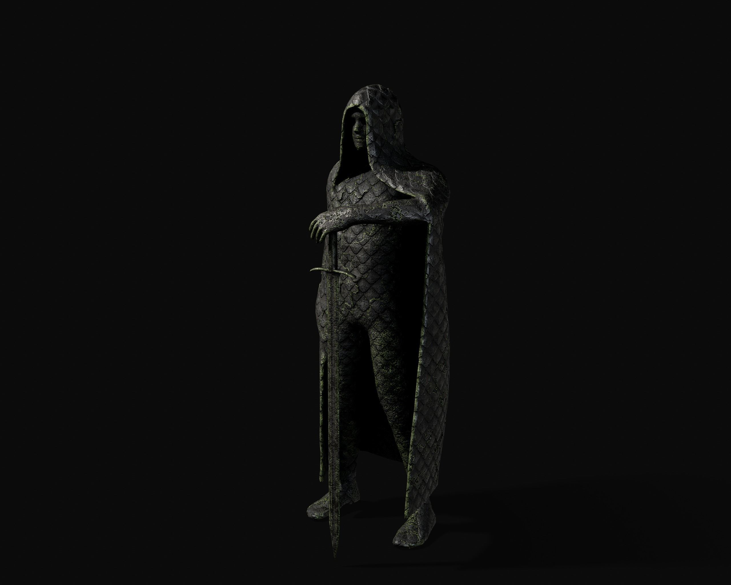 Fantasy Monuments Low-poly 3D model_5