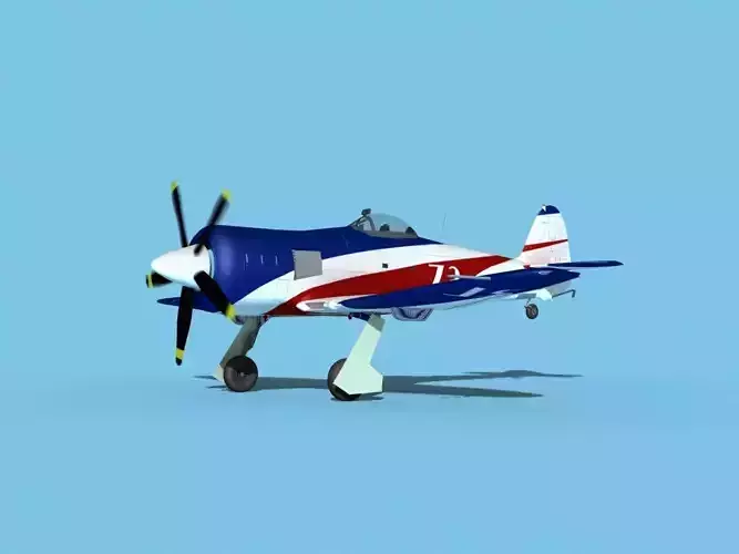 Hawker Sea Fury V23 Racer