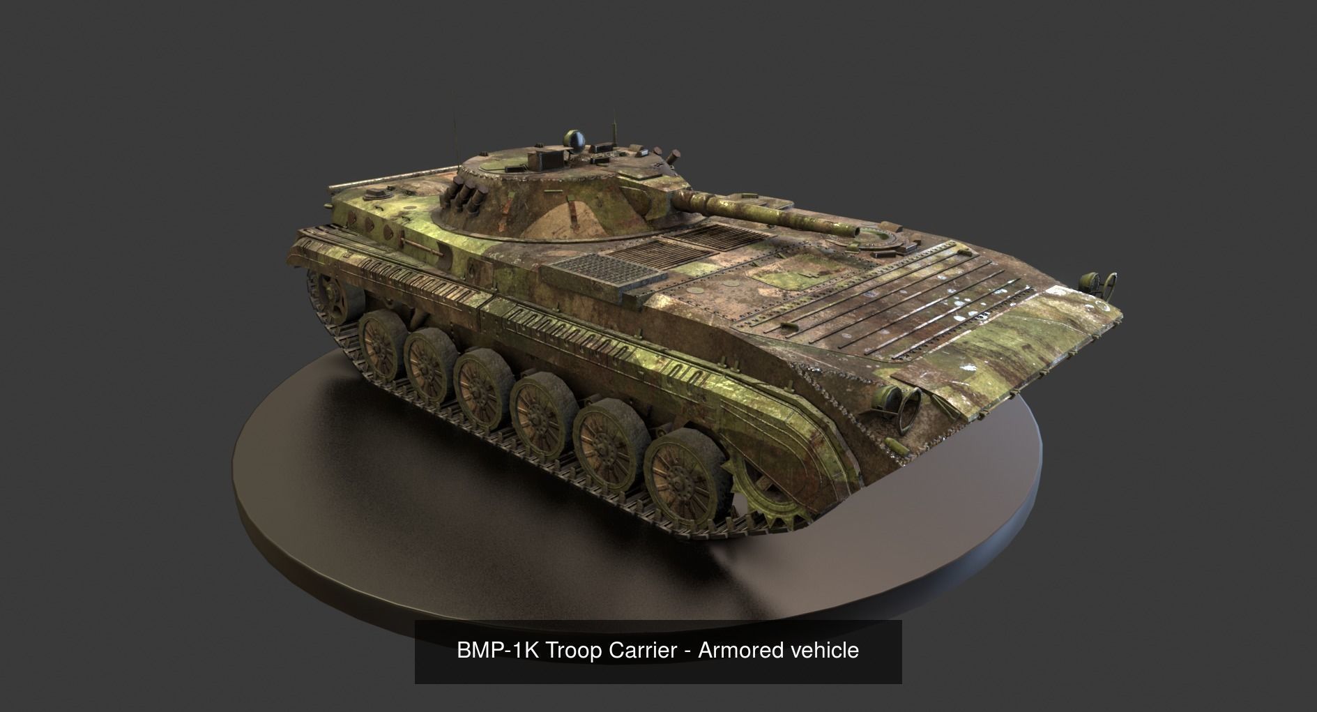 Post-Apo Military Vehicles 3D Model Collection_2